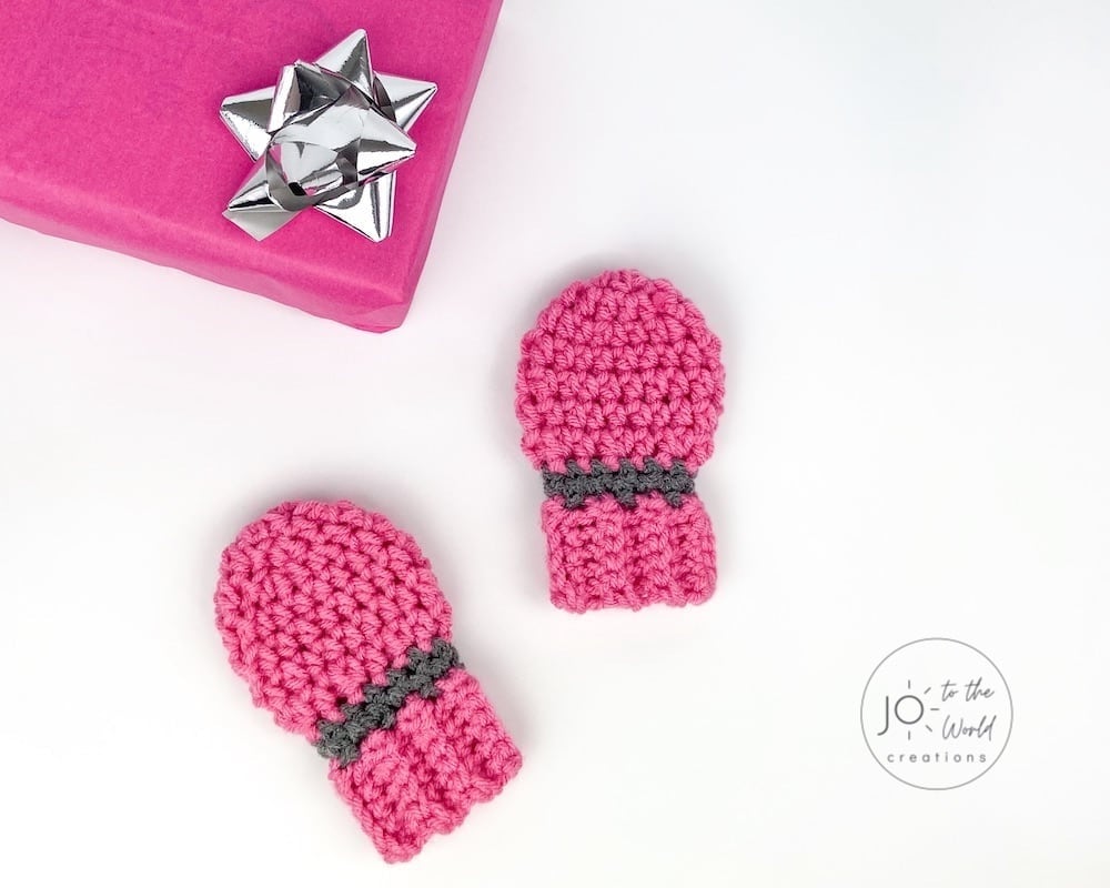 Baby Mittens Crochet Pattern
