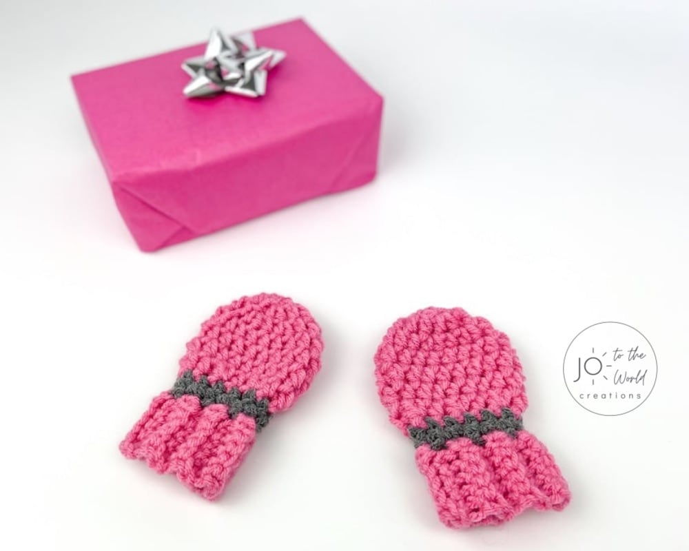 Baby Mittens Crochet Pattern