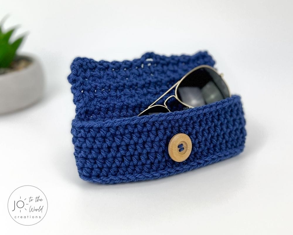 Glasses Case Free Crochet Pattern