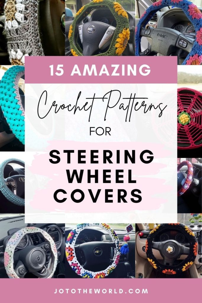 Crochet Patterns for Steering Wheel Covers