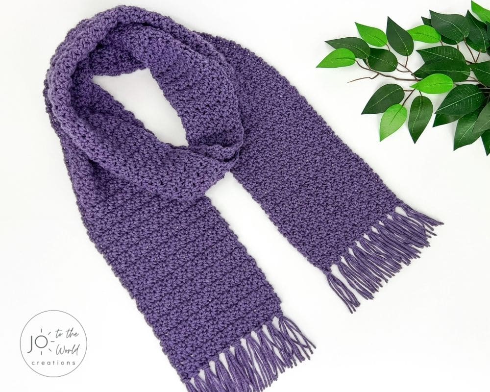 Simple Crochet Scarf Pattern