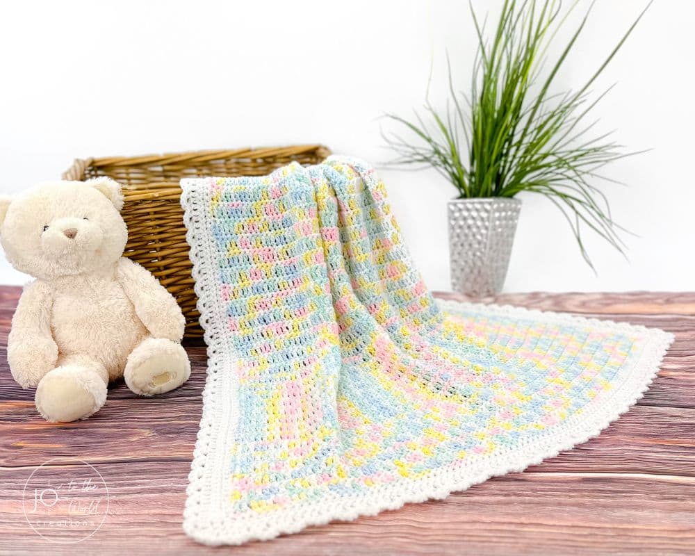Crochet Baby Blanket for Beginners